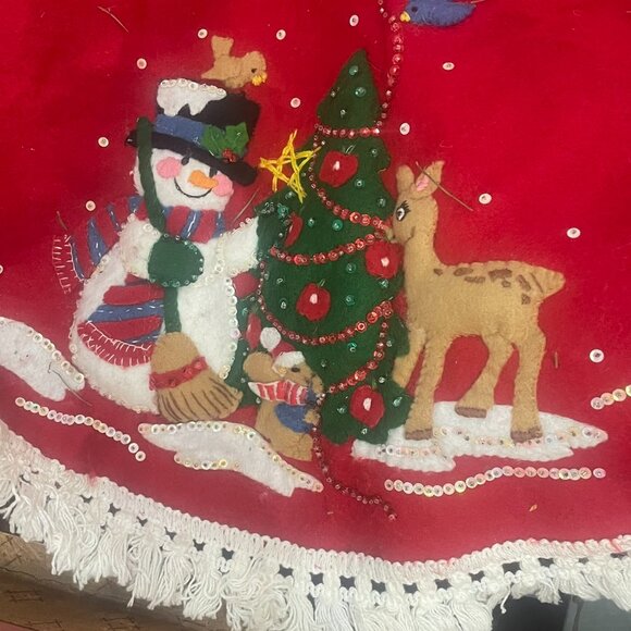 Handmade Tree Skirt - Picture 16 of 16